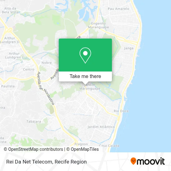 Rei Da Net Telecom map