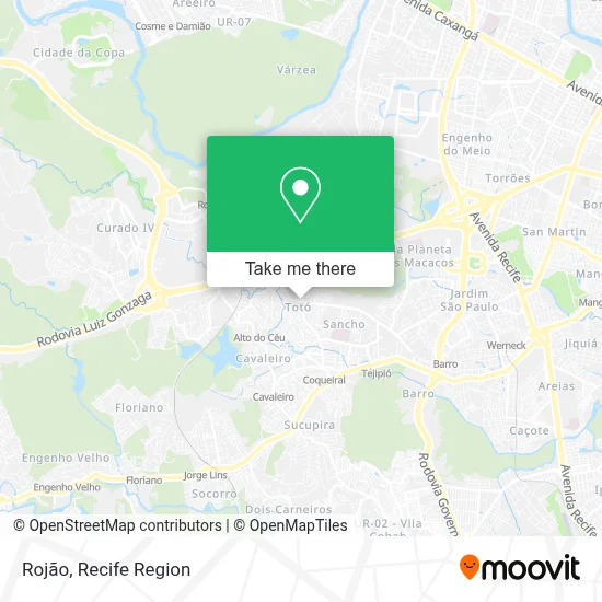 Rojão map