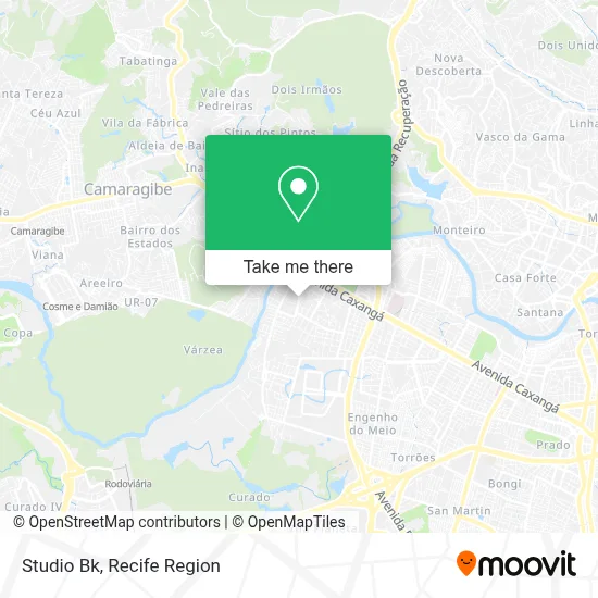 Studio Bk map