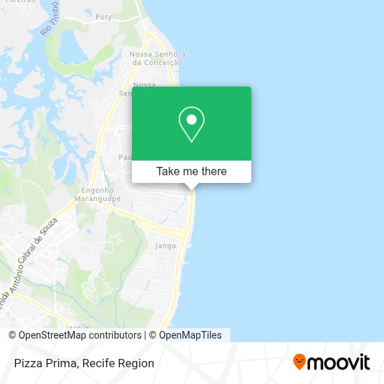 Pizza Prima map