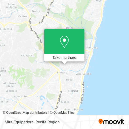 Mire Equipadora map