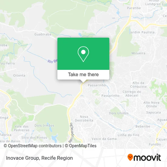Inovace Group map