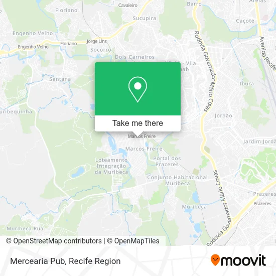 Mercearia Pub map