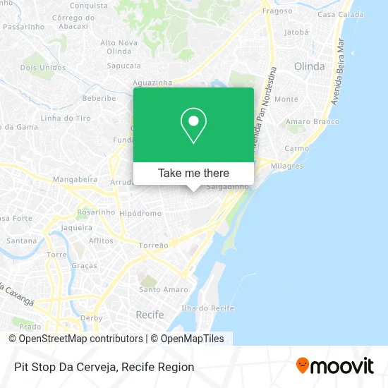 Pit Stop Da Cerveja map
