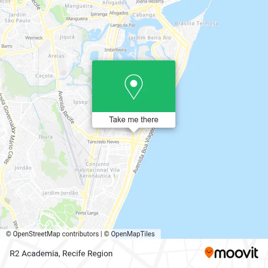 R2 Academia map