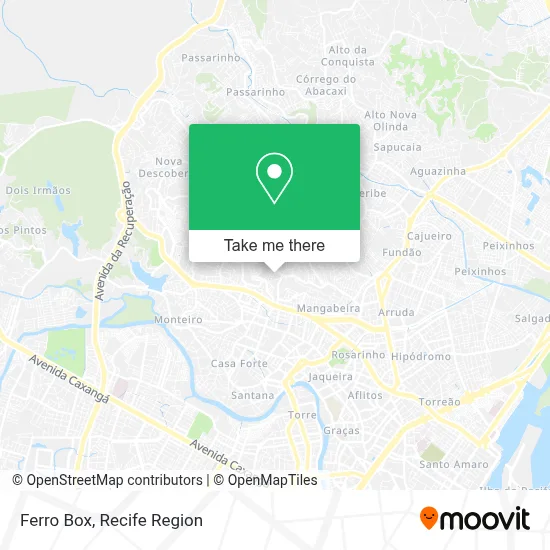 Ferro Box map