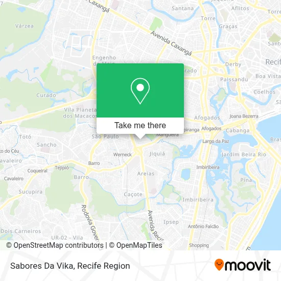 Sabores Da Vika map