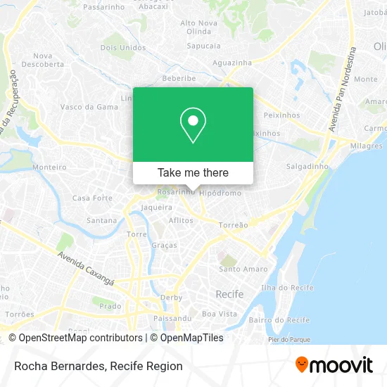 Rocha Bernardes map