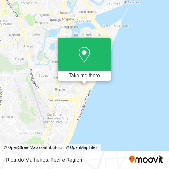 Ricardo Malheiros map