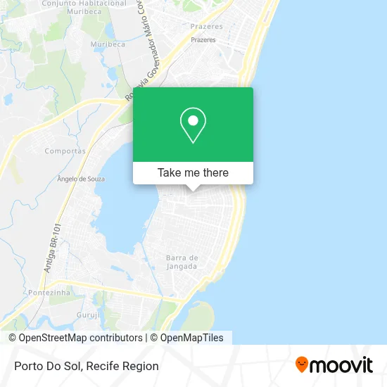 Porto Do Sol map
