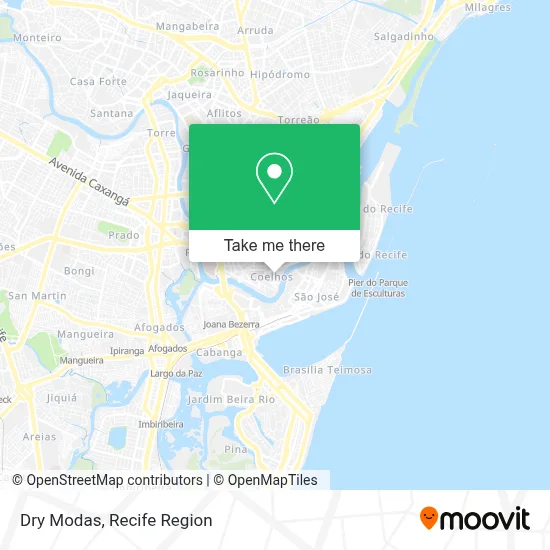 Dry Modas map
