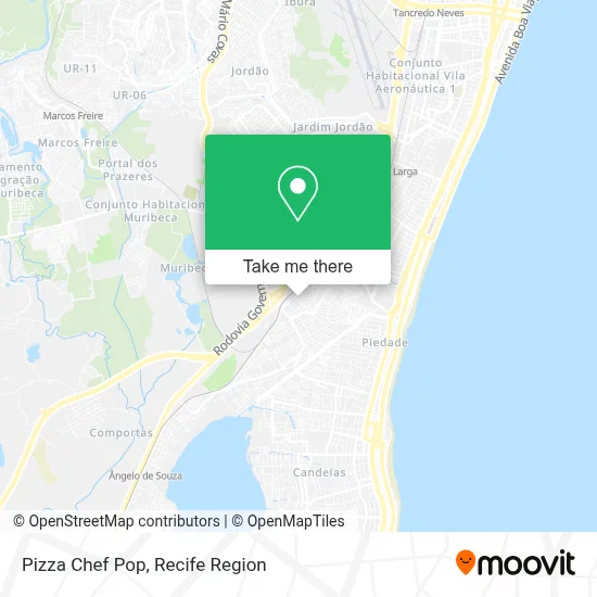 Pizza Chef Pop map