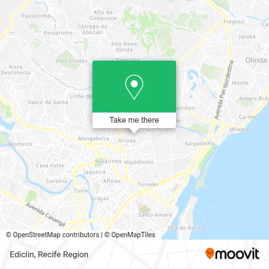 Ediclin map