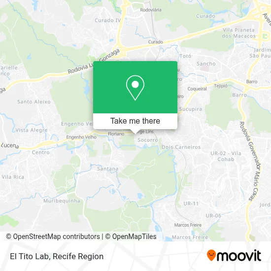 El Tito Lab map