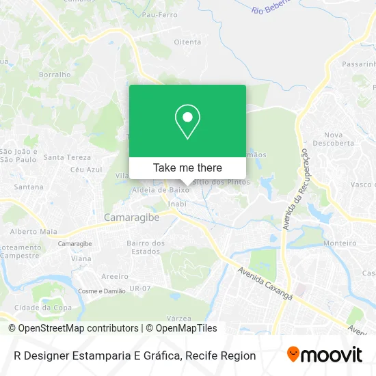 R Designer Estamparia E Gráfica map