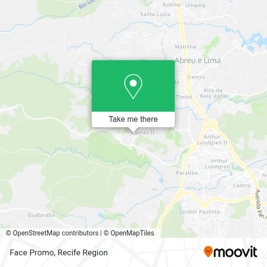 Face Promo map