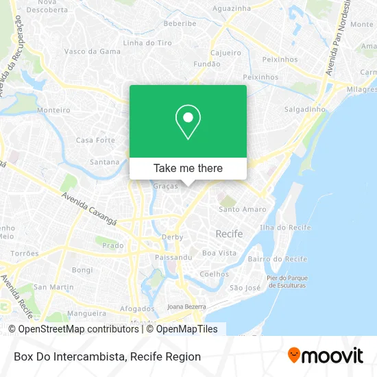 Box Do Intercambista map