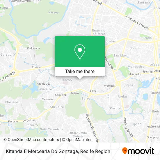 Kitanda E Mercearia Do Gonzaga map