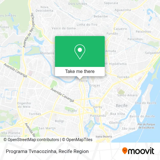 Programa Tvnacozinha map