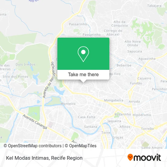 Kel Modas Intimas map
