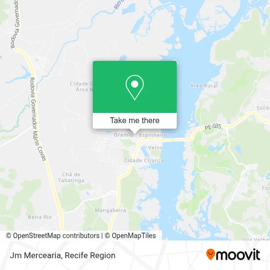 Jm Mercearia map