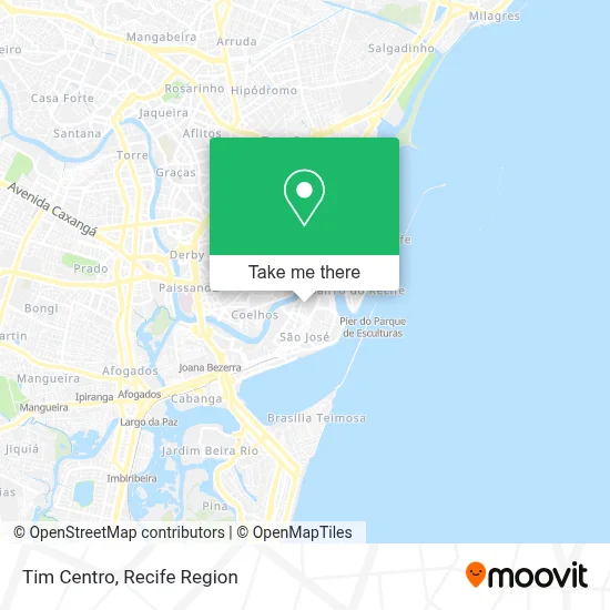 Tim Centro map
