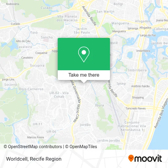 Worldcell map