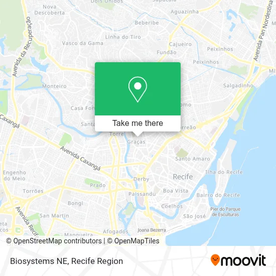 Biosystems NE map