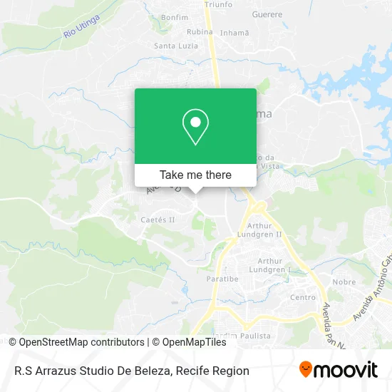 R.S Arrazus Studio De Beleza map