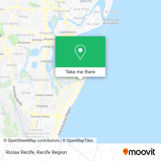 Riolax Recife map
