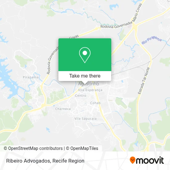 Ribeiro Advogados map