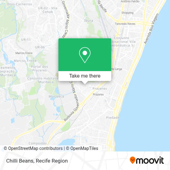 Chilli Beans map