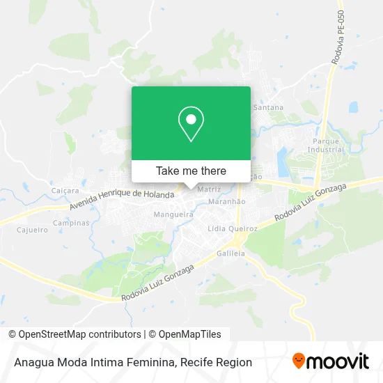 Anagua Moda Intima Feminina map