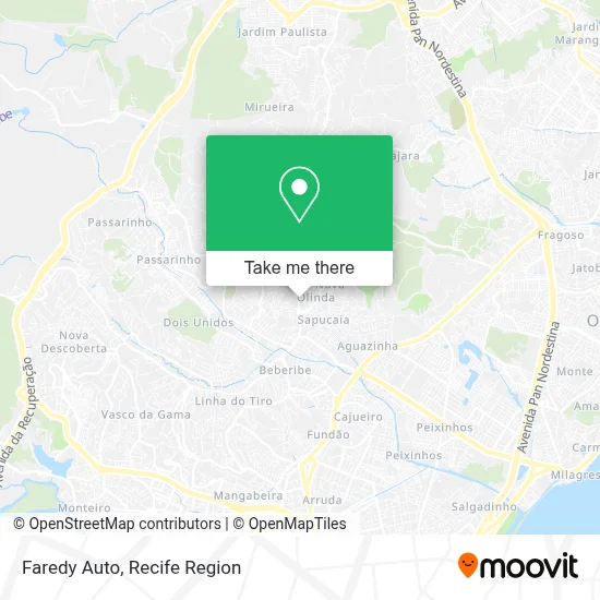 Faredy Auto map