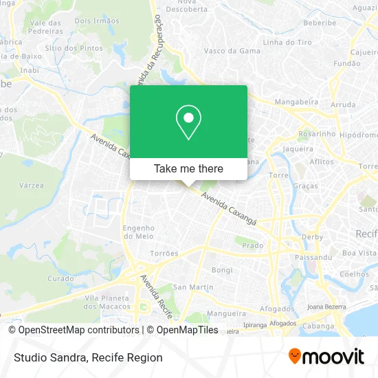 Studio Sandra map