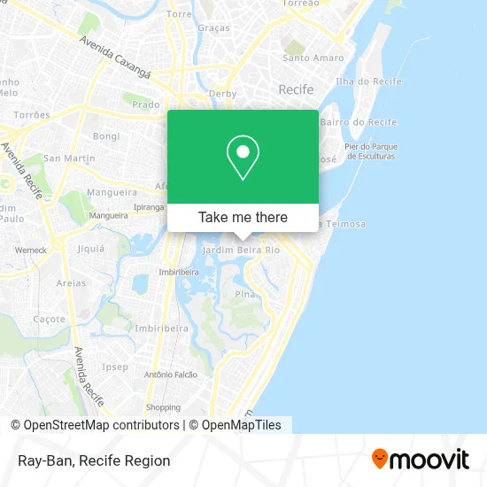 Ray-Ban map
