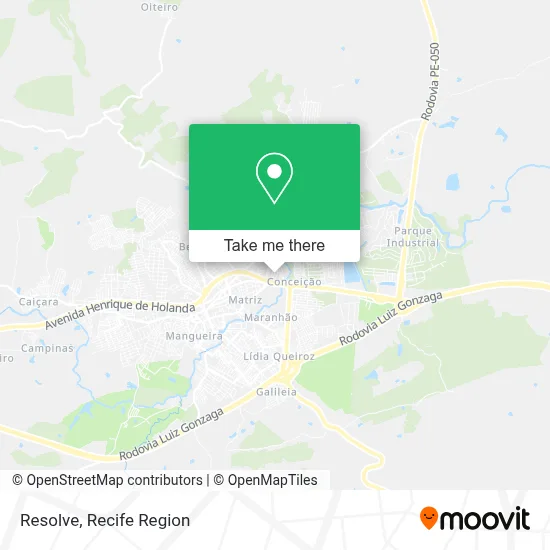 Resolve map