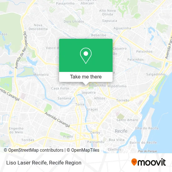 Liso Laser Recife map