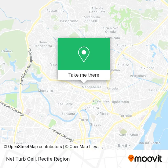 Net Turb Cell map