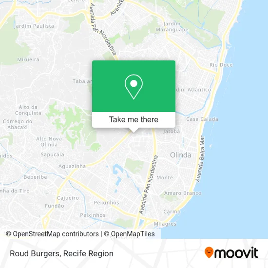 Roud Burgers map