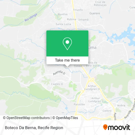 Boteco Da Berna map