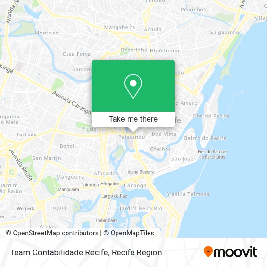 Team Contabilidade Recife map