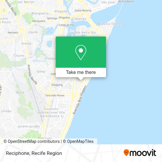 Reciphone map