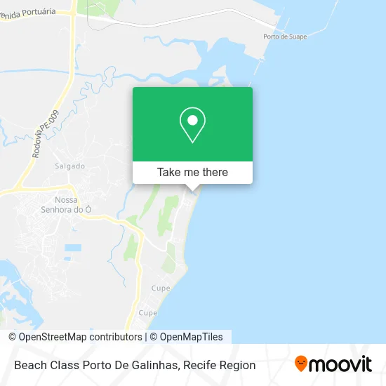 Beach Class Porto De Galinhas map