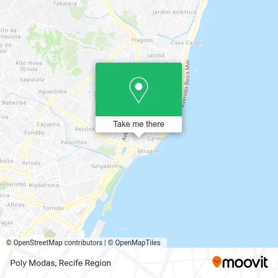 Poly Modas map