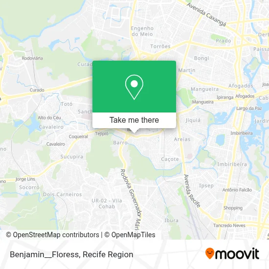 Benjamin__Floress map