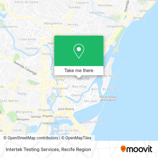 Intertek Testing Services map