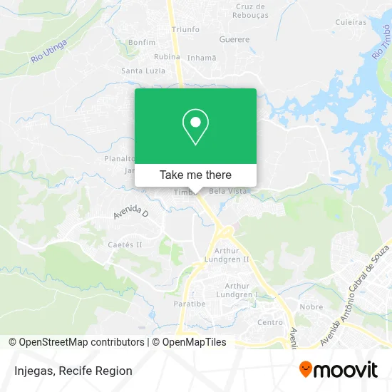 Injegas map
