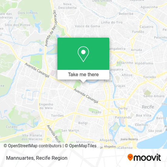 Mannuartes map