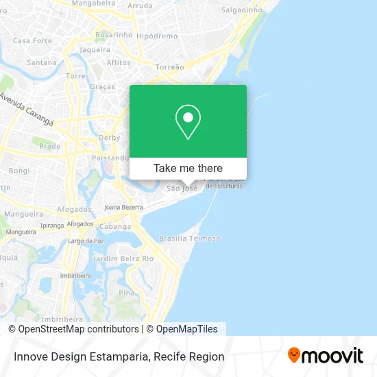 Innove Design Estamparia map